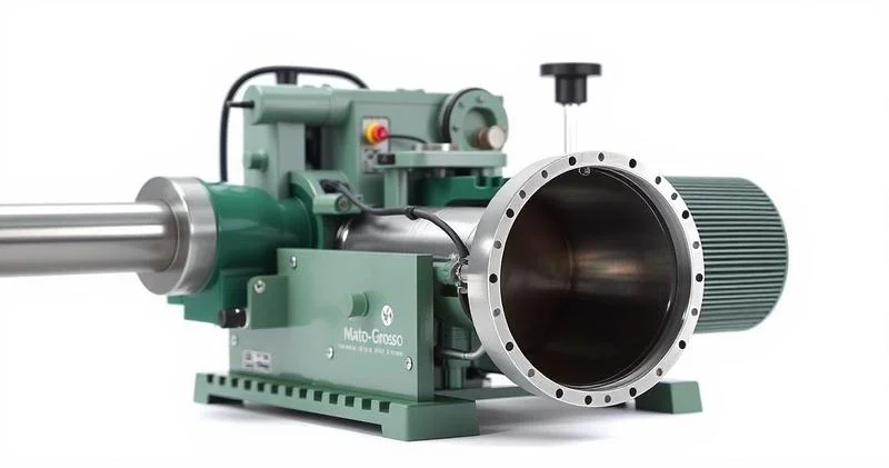 Máquina de cortar cano no Mato Grosso