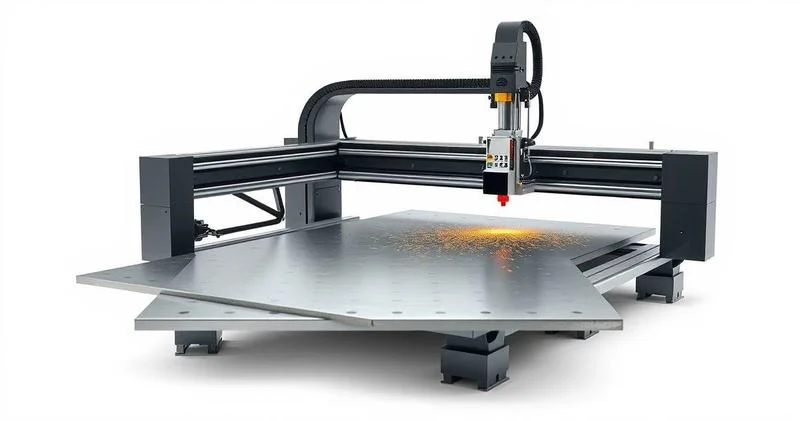 Máquina de cortar chapa de aço