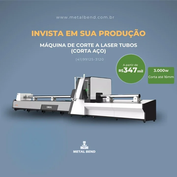 Máquina de corte tubo no Mato Grosso