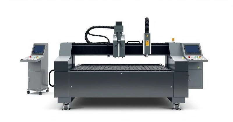 Máquina que corta a laser