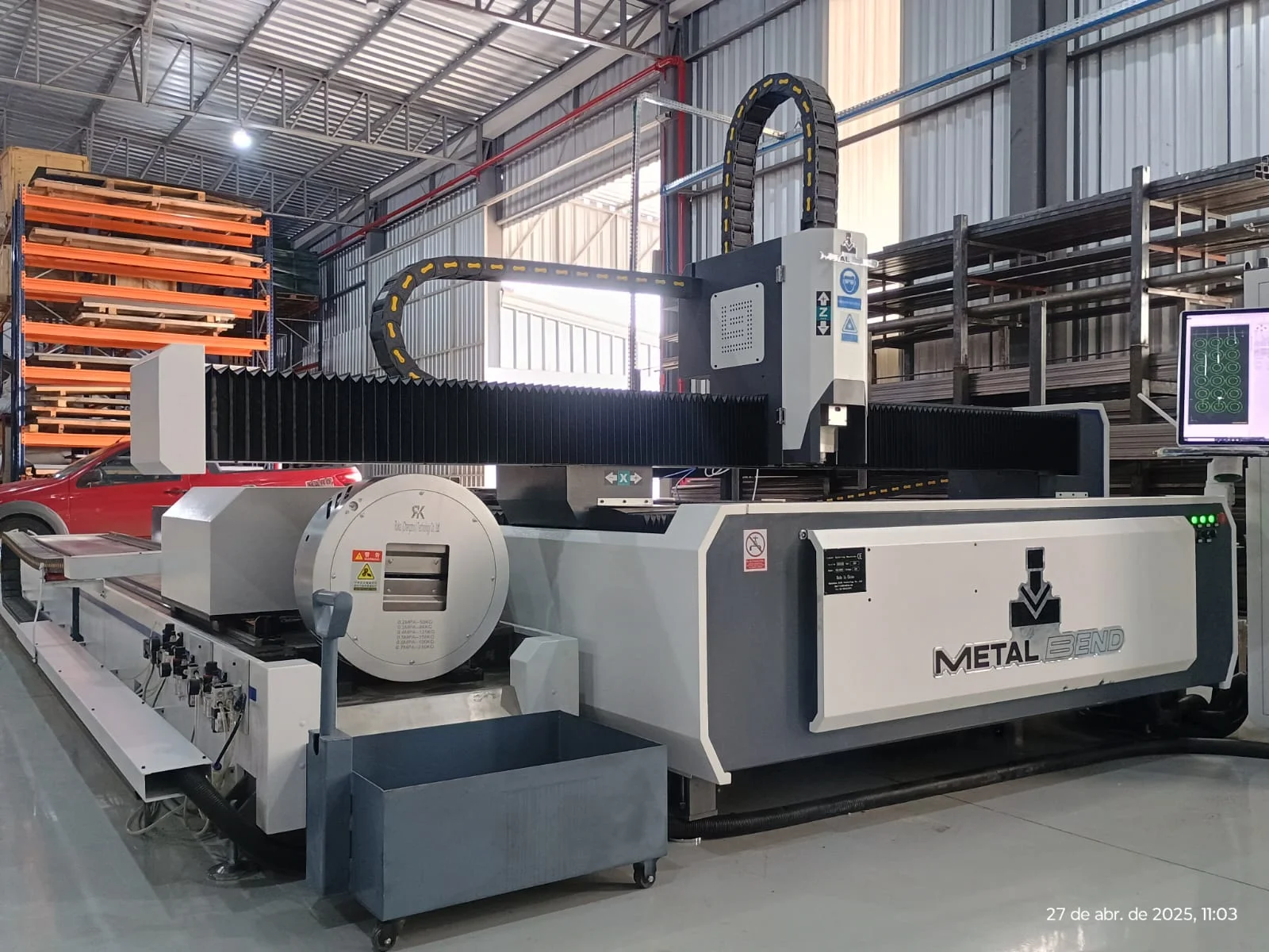 Máquina recorte laser